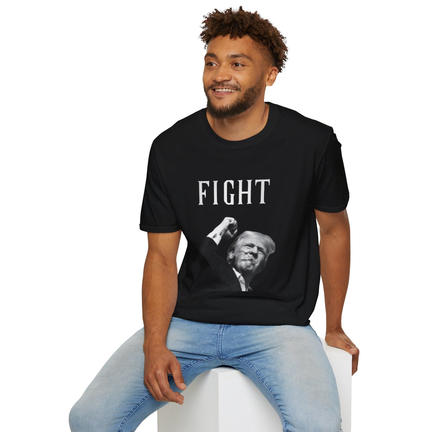 Softstyle T-Shirt - “FIGHT”