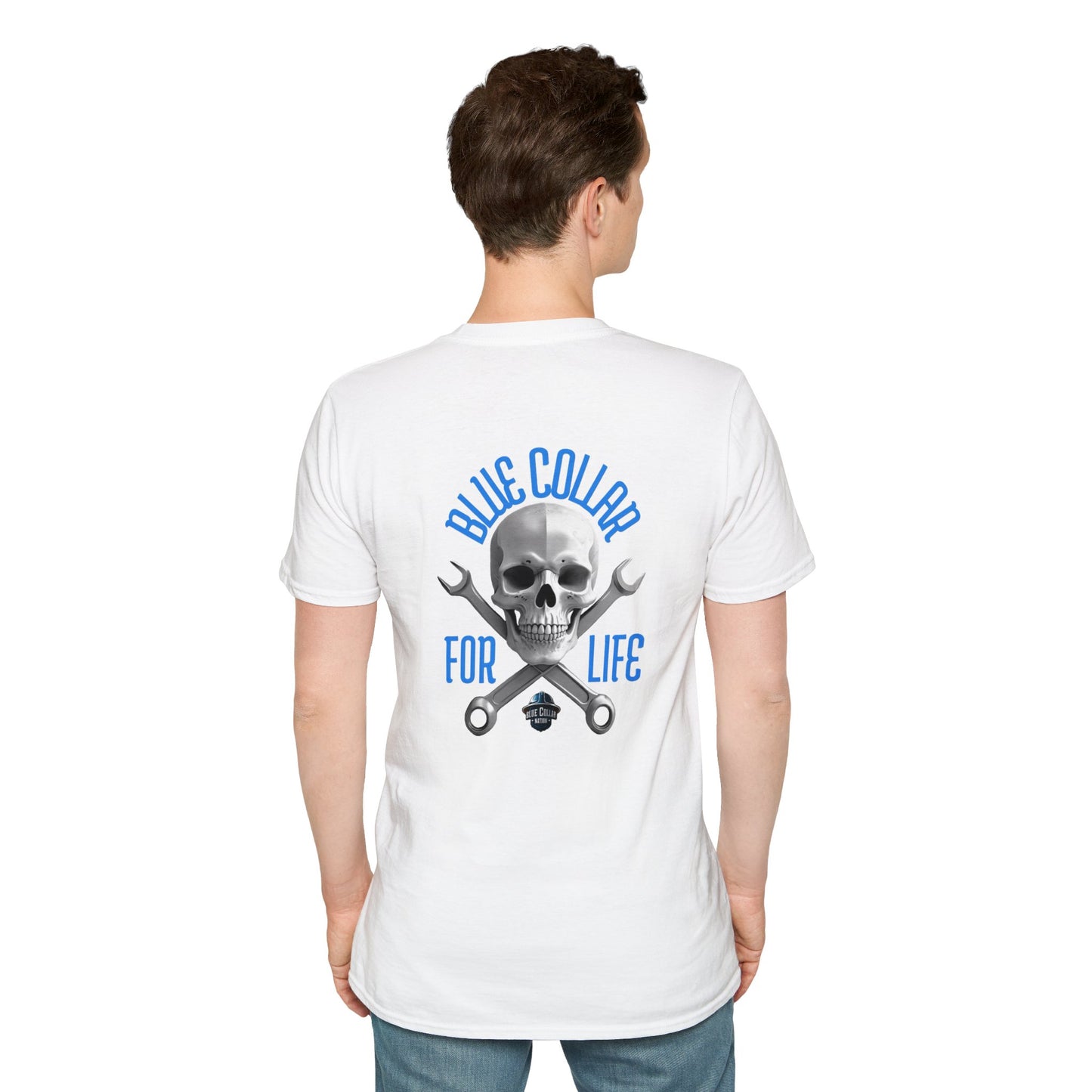 Softstyle T-Shirt - Blue Collar For Life