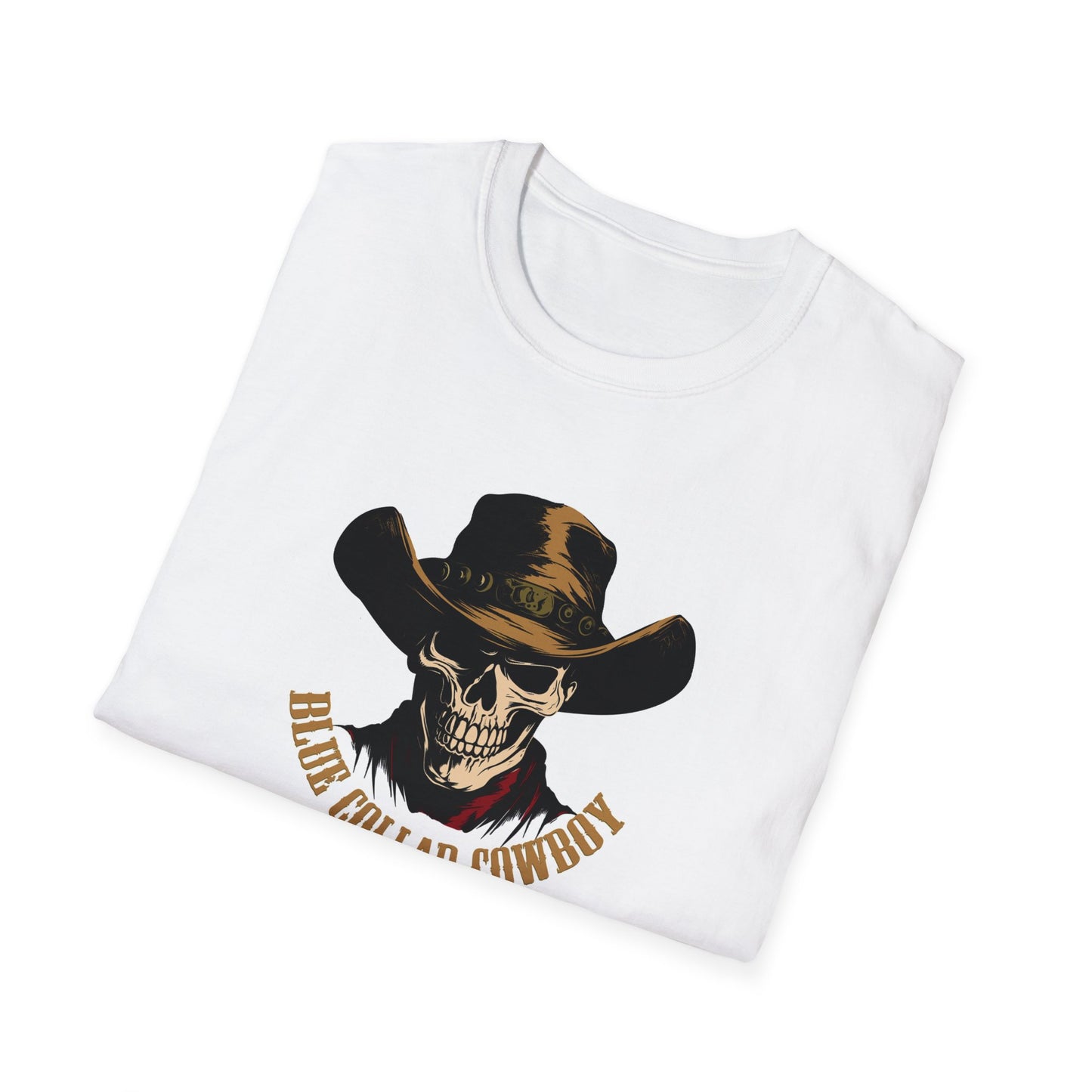 Softstyle T-Shirt - Blue Collar Cowboy