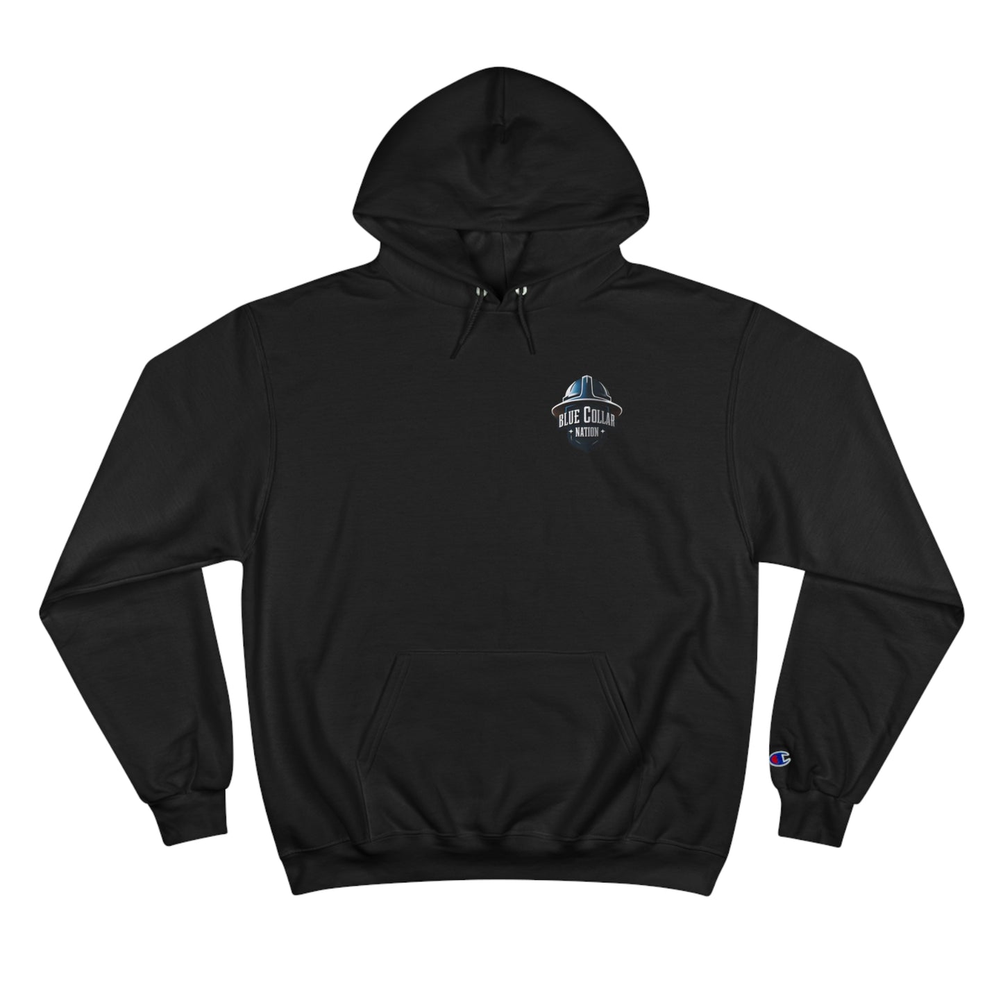 Champion Hoodie - Support Blue Collar