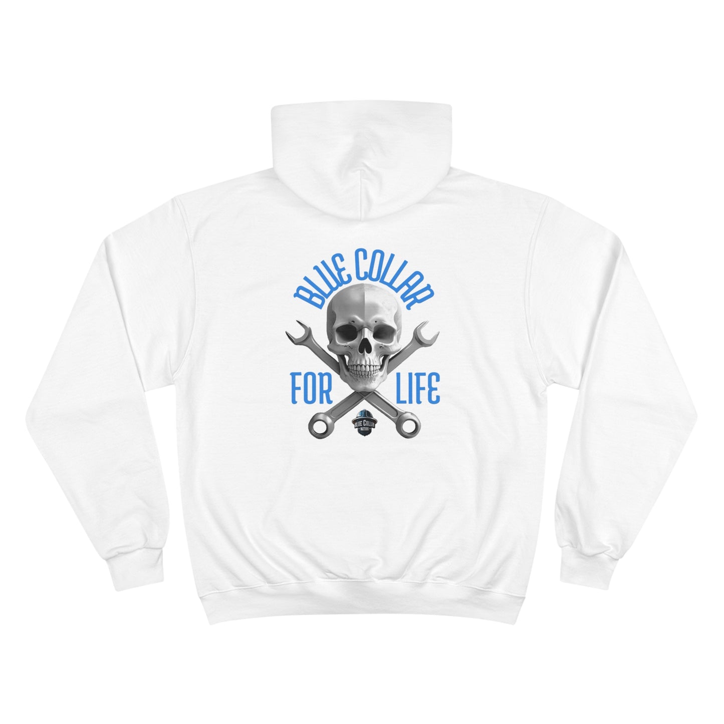 Champion Hoodie - Blue Collar For Life