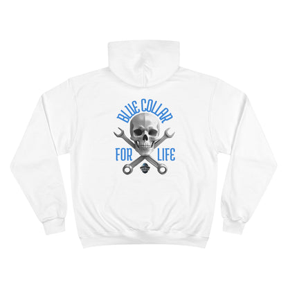 Champion Hoodie - Blue Collar For Life