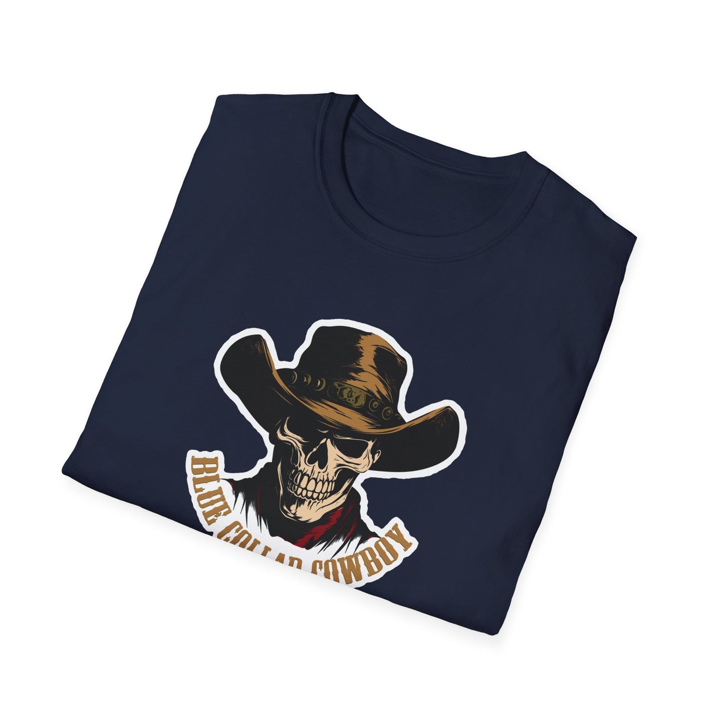 Softstyle T-Shirt - Blue Collar Cowboy